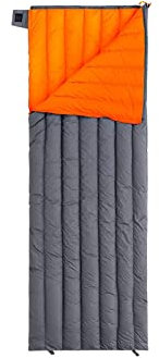 CCKUHN Schlafsäcke Camping Ultraleichter Daunenschlafsack Wasserdichter Beutel Tragbarer Warmer Reiseschlafsack für den Außenbereich (Gelb 200CM)