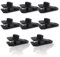 ORGYAML 8 Stück Planenspanner Tarp Clips Zeltplanen Planenclips Kunststoff Planenbefestigung Camping Zelt Clip Planenhalter Einstellbar Befestigungsclips für Planen, Markisen, Vordächer