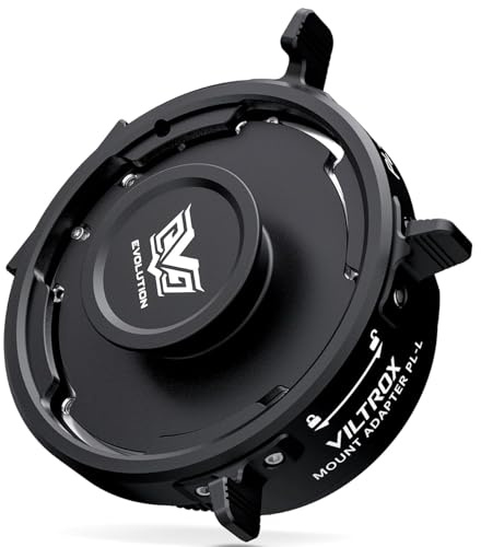 VILTROX PL-L Lens Mount Adapter with Security Lock for PL Mount Lens to L Mount Camera Panasonic S1 S1R S1H S5/Leica SL SL2 CL TL/Sigma fp L