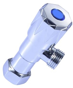 Limitatore di arresto dell'acqua calda/fredda in ottone da 1/2 angoli di rotazione arresta valvole ad alto flusso angoli di arresto in ottone durevole