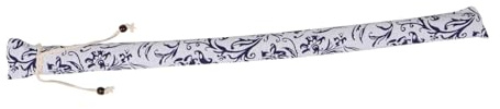 AKOOSY Bag for Travel Your and Design Instrument Storing Printed Portable Flute Carrying Large Capacity Vertical Flute Case Soft Comfortable Cloth Material Elegant Musicians