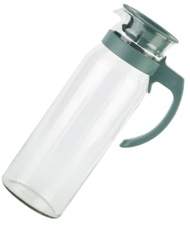 TOYZFRIENDY Bottiglia in Vetro Capacità e Ufficio Trasparente Resistente Temperature Elevate per Tè Succhi e Bevande Fresche