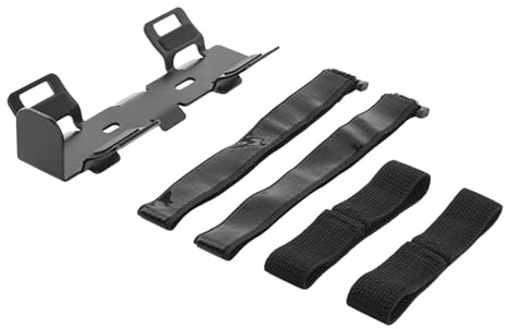 Golf Cart Speaker Mount - Non-Slip Strap Mount, Adjustable Bracket Attachment, Portable Carrying Design, Firm Hold | Robust Accessories for Bicycle Handlebars, Boat Railings, Outdoor Driving