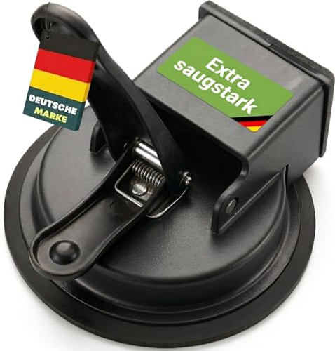 Suglyft laminatgolv sughandtag läggningsverktyg kakel lyftare vakuumlyftare (svart)