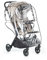Jané Regenschutz für Kinderwagen, universale Passform, transparent, mit Tragetasche, Mittelfenster