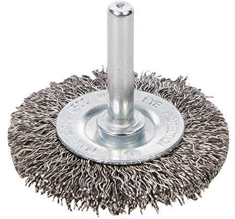 Silverline 828396 Rotary Stainless Steel Wire Wheel Brush 50 mm