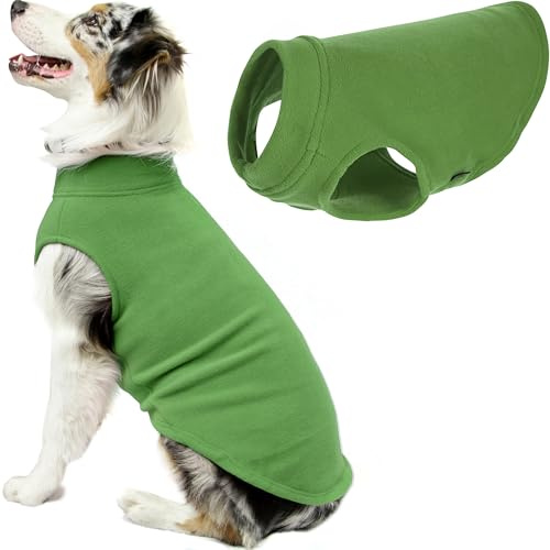 Gooby Hundepullover aus Stretch-Fleece, Warmer Pullover, Fleece-Hundejacke, Winter-Hundekleidung für kleine, große Hunde, Jungen oder Mädchen, weiche, super Dehnbare Fleece-Weste, Hundepullover,