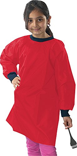 ND Sports Kids Waterproof Art Smock – Long Sleeve Painting Apron for Boys & Girls – Protective Artist Smock with Front Pocket – Ideal for Crafts, School & Home Activities