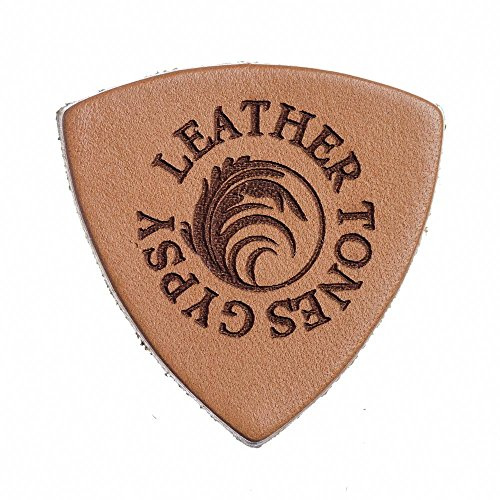 Leder Tones Gypsy leag-cogle-1 cognac Plektrum Ukulele Pick