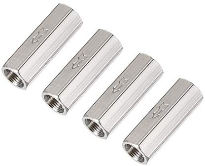 sourcing map 4Pcs Clapet G 1/8 BSP femelle orifice plein fileté | unidirectionnel anti-retour air