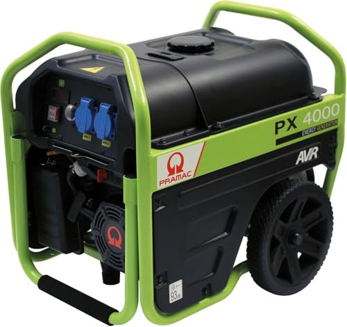 Generador gasolina motor pramac 208cc 230v 50hz 3kva px4000