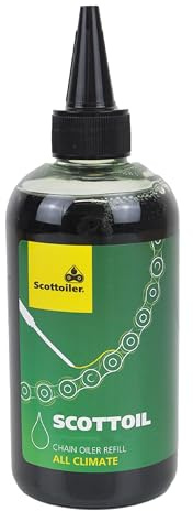 Scottoiler - Scottoil - Huile pour chaîne, lubrification moto, 250ml vert tous climats…
