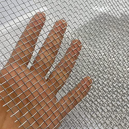 Mstiyx Wire Mesh Woven Drahtgitter, Draht-Aviary-Zaun-Hardware-Tuch Für Hühnerstall Kaninchen-Garten-Fruchtkäfig-Tier,Wühlmausgitter Volierendraht,1 * 1m (Size : 1.2x7m/3.9 * 22.9ft)