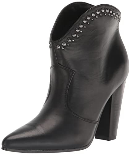 Nine West Sera, Botas Cortas al Tobillo Mujer, Negro 001, 39 EU