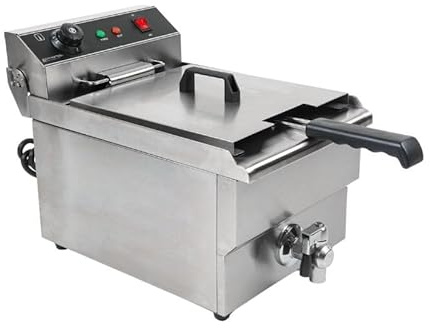 Friteuse Professionnelle 13 L avec Vidange