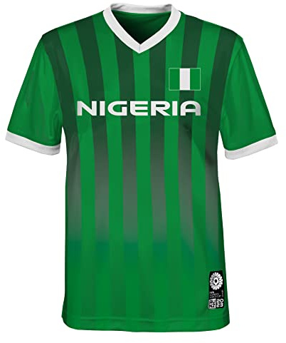 FIFA Maglietta Unisex Ufficiale 2023 della Nigeria della Coppa del Mondo di Calcio Femminile (Confezione da 1)