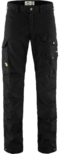 Fjällräven Vidda Pro Men's Hiking Trousers (US, Wasit Inseam, 30, 32, Regular, Regular, Black)