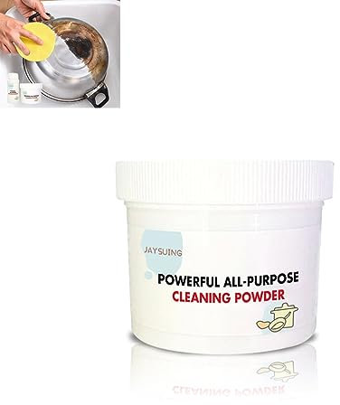 Powerful Kitchen All-purpose Cleaning Powder,Poudre de nettoyage polyvalent pour la cuisine,Nettoie et dégraisse,nettoyant pour les taches tenaces sur les ustensiles de cuisine (250G)