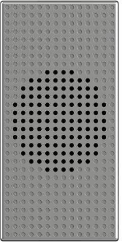 Campanello in bronzo 12VA 80dBBTICINO RA4351V230 Classia1 mod. Alluminio