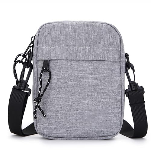 Handytasche mit Geldbörse zum Umhängen Herren, Handy Schultertasche Mini, Universal Handytasche Camping Bergsteigen Umhängetasche Handy Brieftasche Verstellbarer Messenger Bag Kuriertasche Sling Bag