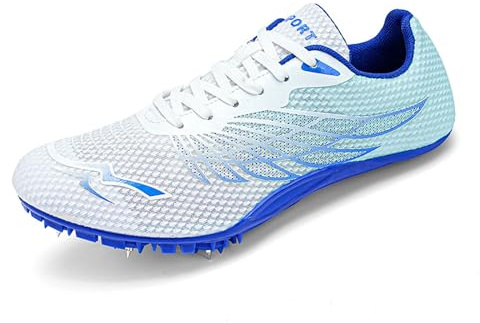 BLBK Spikes Leichtathletik Herren-, 8Nägel Unisex-Leichtathletikschuhe, Jugend Spike Schuhe Leichtathletik