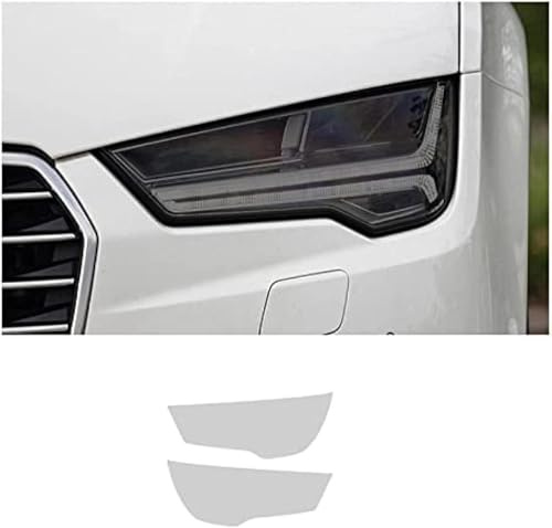 Pellicola protettiva per fari auto Per Audi A7 2015 2016 2017 2018, pellicola protettiva per fari anteriori, adesivo in vinile trasparente oscurato.