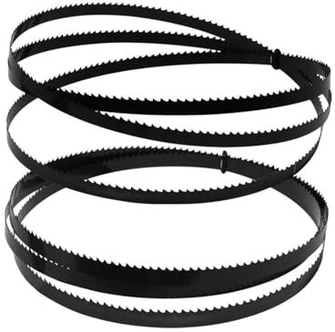 Bandsäge, 2 Stück mm Bandsägeblatt * 9,5 * 0,35 mm for 10 Zoll Scheppach HBS250 HBS261 Craftsman 921400 Fox F28-186A Axminster Bandsäge(TPI 14)