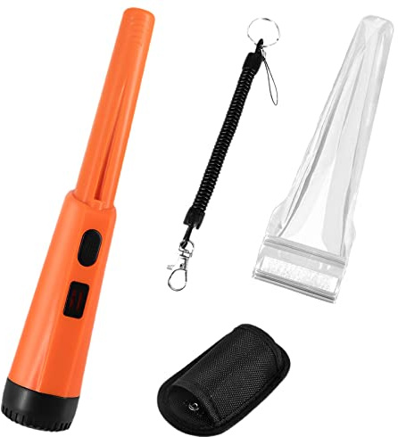Pinpointer Détecteur de métaux - Pointeur de broche portable professionnel - Sonde de recherche de trésor avec ceinture Pinpointer- Baguette