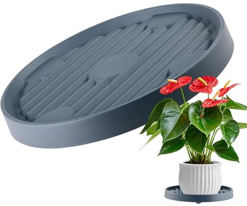 Gungtj Soporte para plantas – Rodillo para plantas con ruedas – Base de