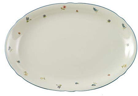 Seltmann Weiden 001.294554 Servierplatte oval, 34.1 x 26.3 x 3.5 cm, Bunt