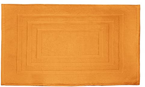 CapitanCasa Sophie - Alfombra de baño de rizo de algodón, color liso