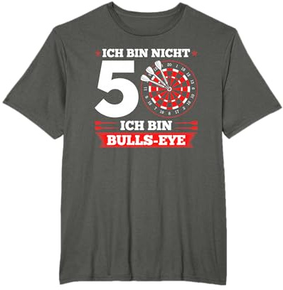 Dart 50. Geburtstag Bulls-Eye T-Shirt