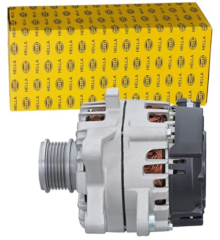HELLA 8EL 015 637-551 Generator/Lichtmaschine - 12V - 220A | Kompatibel mit: FORD FOCUS IV, FOCUS IV Turnier, GALAXY III, GALAXY MK III VAN, KUGA III, MONDEO V Schrägheck