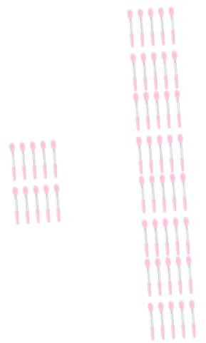 Ipetboom 50stücke Teiliges Silikon Lippenstift Multifunktionale Augen-make-up Bürsten Für Lippenmaske Lippenfarbe Lidschatten Einfach Zu Reinigen Komfortable Anwendung