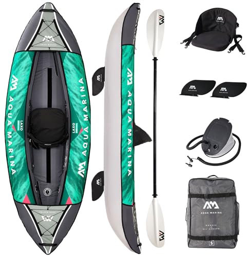 Campsup Aqua Marina kajak aufblasbar | Inflatable 1 Personen Kayak LAXO-285 | Technologie: I-Beam