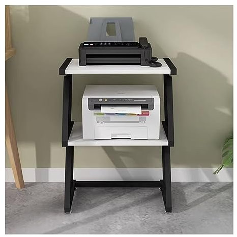 Druckerregal Druckerständer Druckerhalter Tragbarer Druckerständer Mit Ablageflächen Für Faxgerät, Scanner, Dateien, Bücher Mit Rutschfesten Füßen Druckertisch ( Color : D , Size : 50*32*71.5cm )