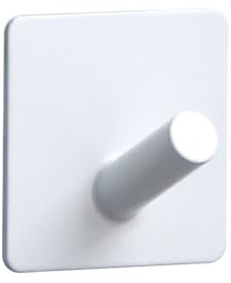 Runxingfu Selbstklebende Haken Rostfreier Stahl Schwerlast Handtuchhaken Kein Bohren Stark Kleben an Wand Aufhänger für Küche Badezimmer Zuhause Tür Mantel Schlüssel Bademantel