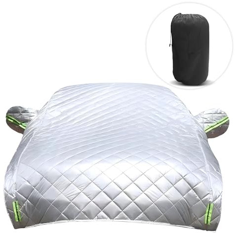 Lona antigranizo para coche, tela acolchada para cubrir coche, protección UV, para la mayoría de los vehículos, berlinas y SUV