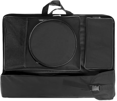 Zaino per tavolo da disegno, borsa da disegno, borsa per il trasporto di opere d'arte, borsa da disegno portatile con cinghia regolabile per pittura,, Nero , 説明を参照してください, Vedi descrizione