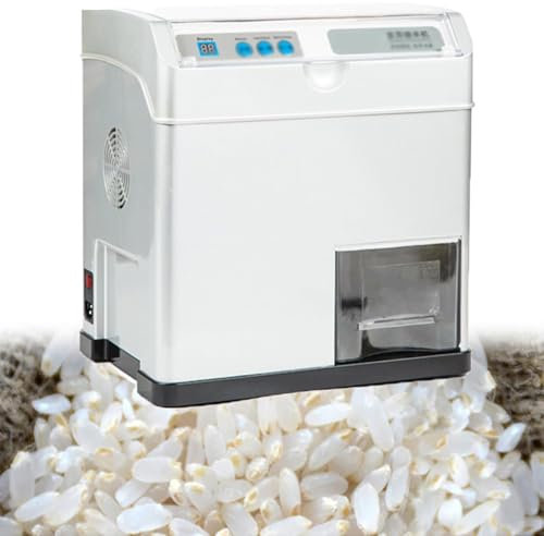 XCSCUK 500W Electric Rice Milling Peeling Machine,Wheat Cereals Peeling Sheller, Grain Mills,for Farm