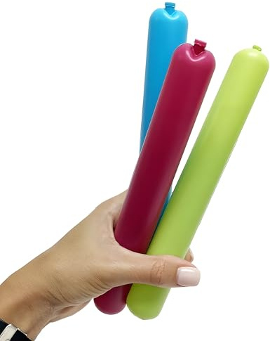 Set Of 3 Ice Stick Rods Large 8'' Ice Cube Stick Reusable Water Bottle Cooling Rod. (Green, Blue, Pink)