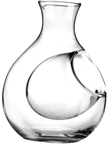 TOPPERFUN Vetro Decanter Per Vino Da Distributore Di Bevande Robusto Per Vino Rosso Per Casa e Ristorante