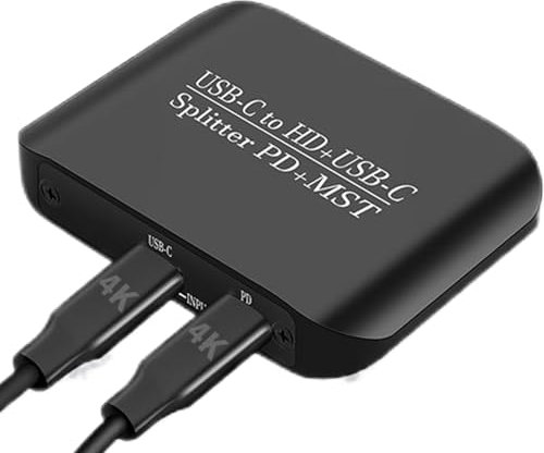 Adaptateur convertisseur | Port portable multiport 4K @ 60 Hz pour écran, ordinateur portable, smartphone, tablette, station de travail