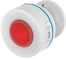 Sistema di sicurezza domestica Sensore Di Movimento Mini Rilevatore Di Movimento Del Corpo Umano A Infrarossi Allarme Con Rilevamento 'umidità Della Temperatura(1PCS)