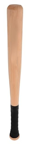 Mikinona da Baseball in Legno Massello Ergonomica per Adulti Bastone Sportivo Liscio e Resistente per Allenamento e Partite