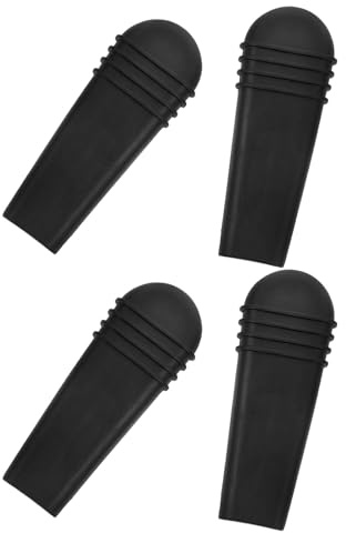 Manchon pour Poignée de Frein Fauteuil Roulant Pvc Noir Lot de 4 | Installation Facile, Design, Antidérapant, pour Fauteuils Roulants et Autres Dispositifs de Mobilité