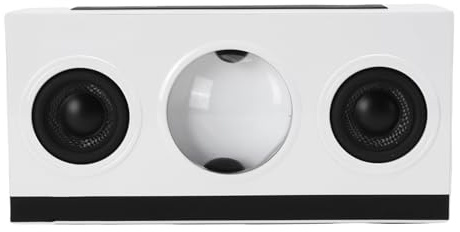 Gugxiom Ferrofluid-Musikvisualisierer, Tanzgeräuschempfindlicher, Ferrofluid-Lautsprecher Music Mate, Dekoratives LED-Licht-Ferrofluid-Display-Schreibtischspielzeug für Tisch, (White)