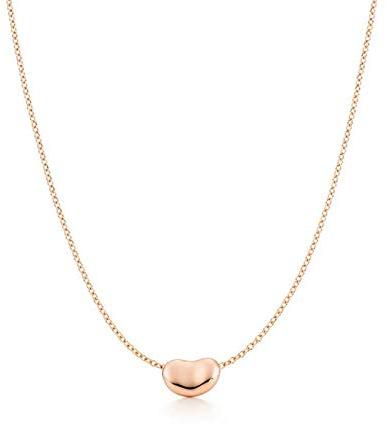 Collana con Ciondolo pisello Goccia d'Acqua in Argento Sterling 925, Croce, Sorriso, Gioielli solari
