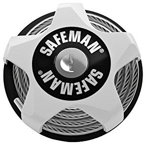 SAFEMAN® Multifunktions-Kabelschloss, Weiß