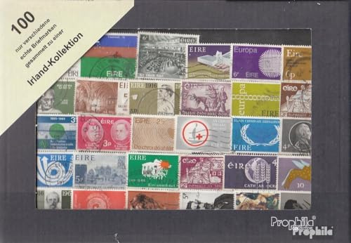 Irlanda 100 varios sellos (sellos para los coleccionistas)